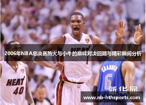 2006年NBA总决赛热火与小牛的巅峰对决回顾与精彩瞬间分析
